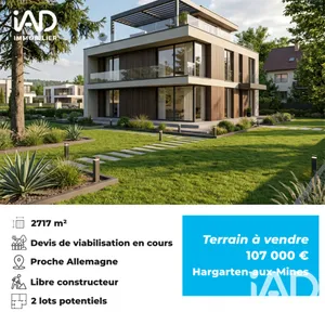 Building plot in Hargarten-aux-Mines (57550)