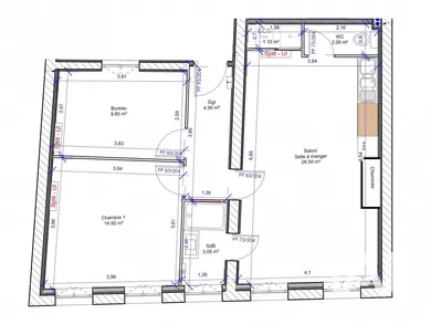 Appartement à Nègrepelisse (82800)