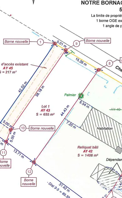 Building plot in Saint-Étienne-de-Tulmont (82410)