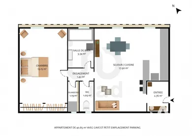 Apartment in Toulouse (31500)