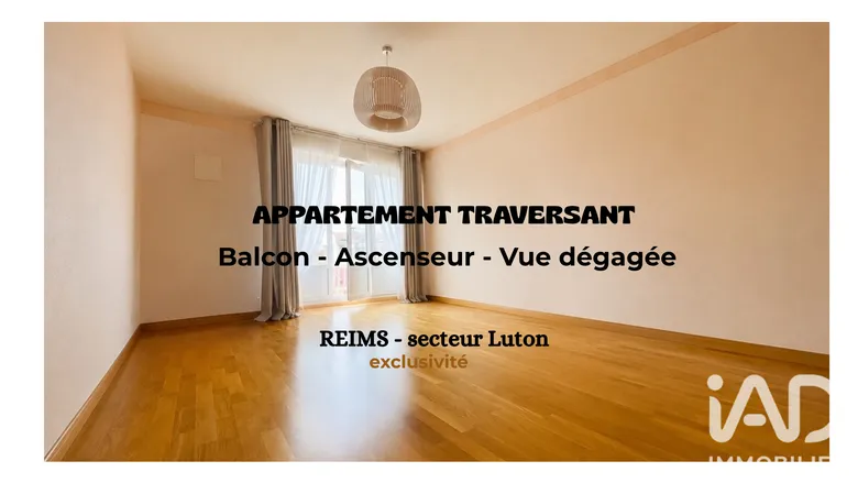 Appartement 3 pièces 63 m² · à Reims · 63,2 m² · 155 000 €