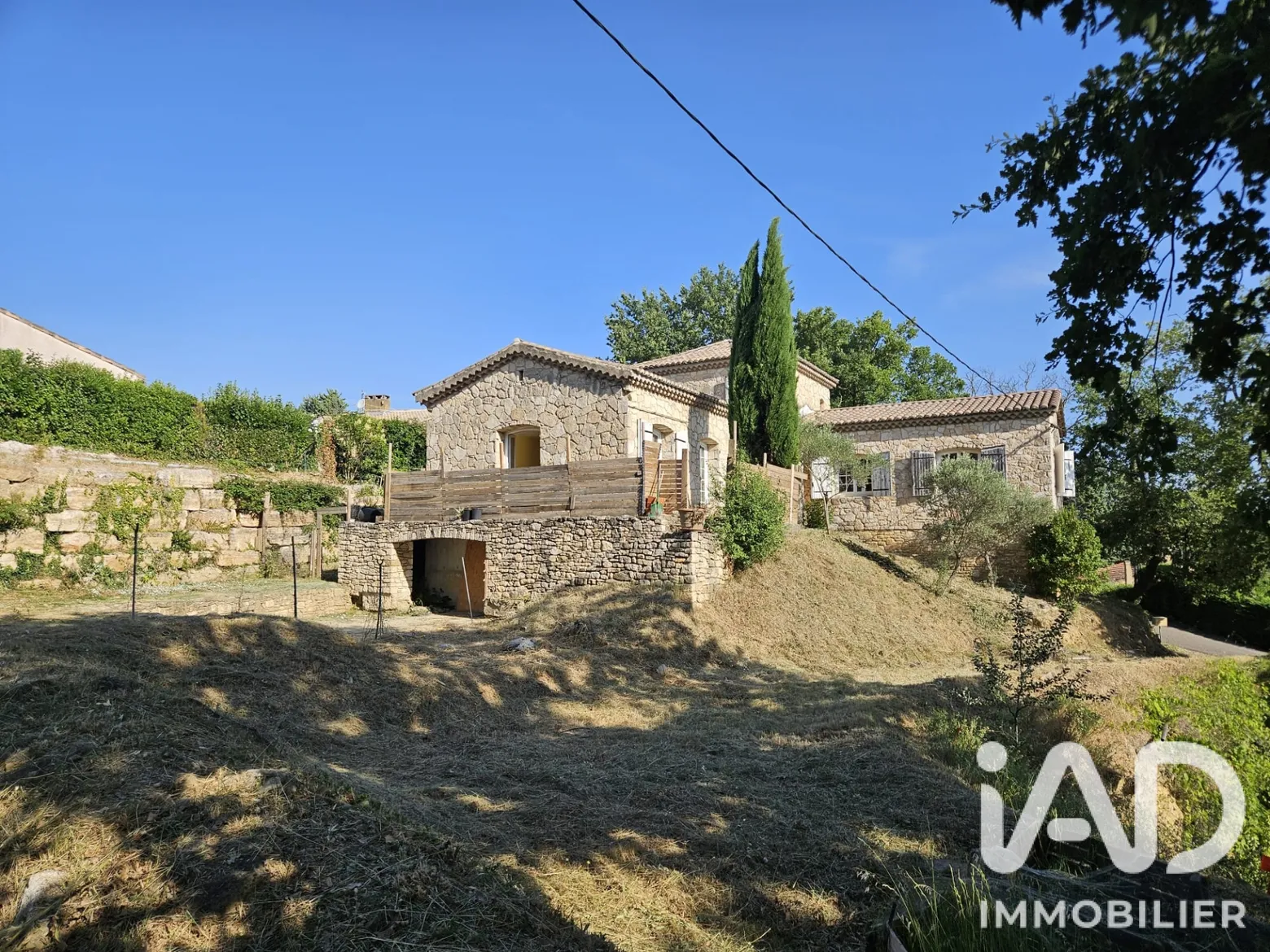 Vente maison à Saint-Julien-de-Peyrolas (30760) : maison de campagne 5 pièces 151 m² - 2042218 — 2