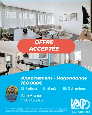 Apartment in Hagondange (57300)