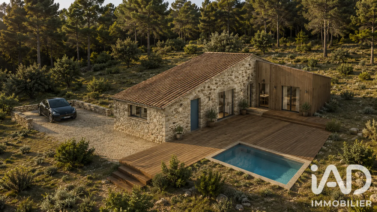 Vente maison à Nîmes (30900) : mas 1 pièce 85 m² - 2057176 — 3