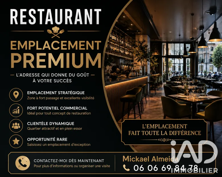 Restaurant à Vauxbuin (02200) · 568 m² · 720 800 €