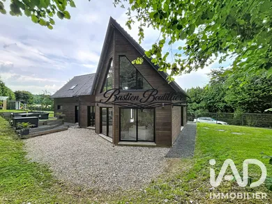 Maison d'architecte à Lyons-la-Forêt (27480)