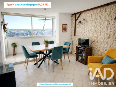 Apartment in Saint-Pierre-des-Corps (37700)