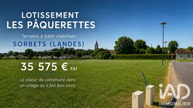 Terrain à bâtir à Sorbets (40320)