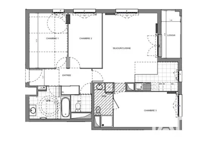 Appartement à Massy (91300)