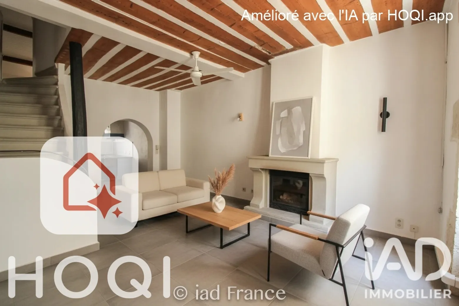 Vente maison à Montfrin (30490) : maison de village 3 pièces 95 m² - 2024606 — 3