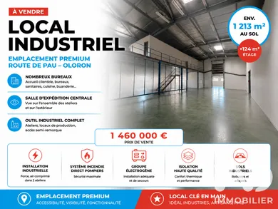 Commercial walls in Oloron-Sainte-Marie (64400)
