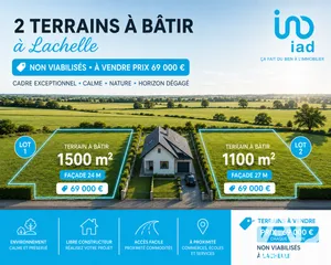 Building plot in Lachelle (60190)