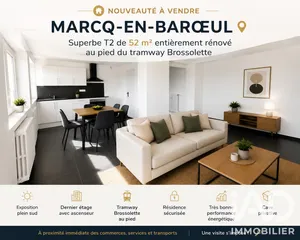 Appartement à Marcq-en-Barœul (59700)
