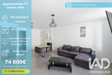 Appartement à Montbéliard (25200)