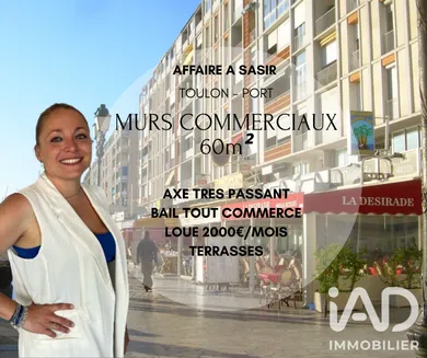 Murs commerciaux  à Toulon (83000)