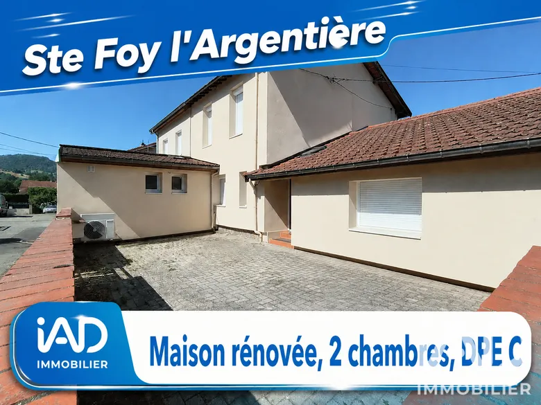 Maison 3 pièces 68 m² · à Sainte-Foy-l'Argentière · 68 m² · 169 000 €