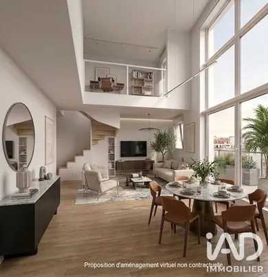 Duplex à Saint-Ouen-sur-Seine (93400)