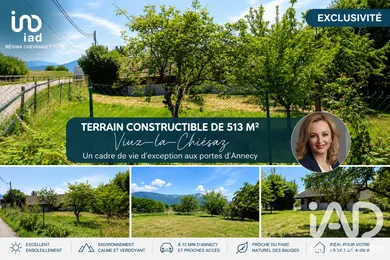 Terrain à bâtir à Viuz-la-Chiésaz (74540)