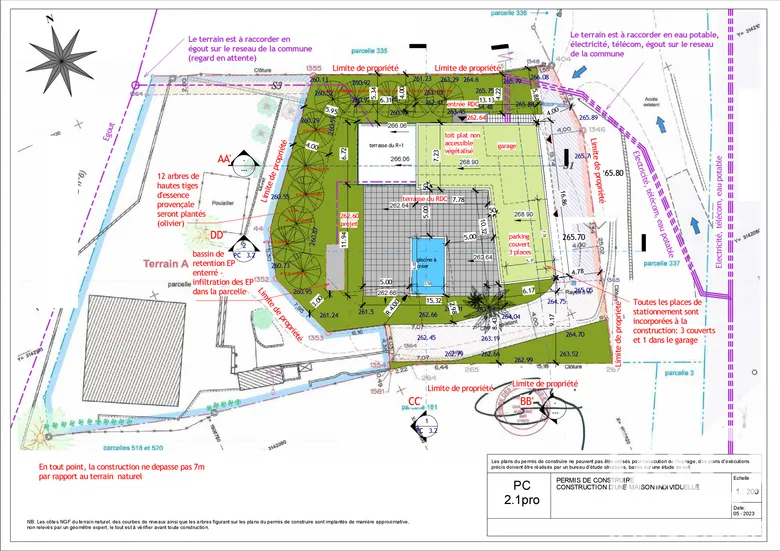 Terrain 217 m² · à Bâtir À Fuveau · 217 m² · 485 000 €