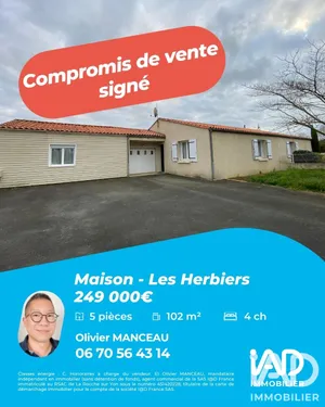 House in Les Herbiers (85500)