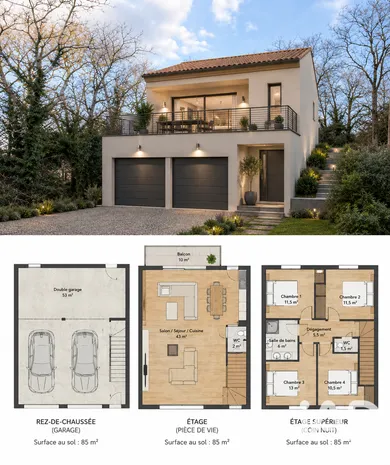 Building plot in Pont-Saint-Esprit (30130)