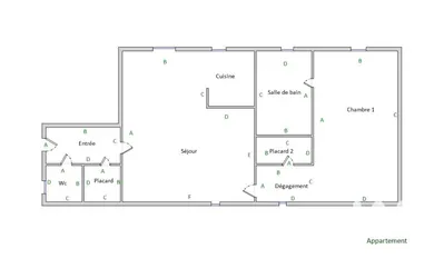 Apartment in Saint-Ouen-sur-Seine (93400)