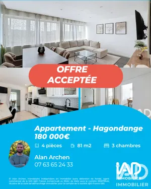 Appartement à Hagondange (57300)
