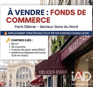 Restaurant à Paris (75010)