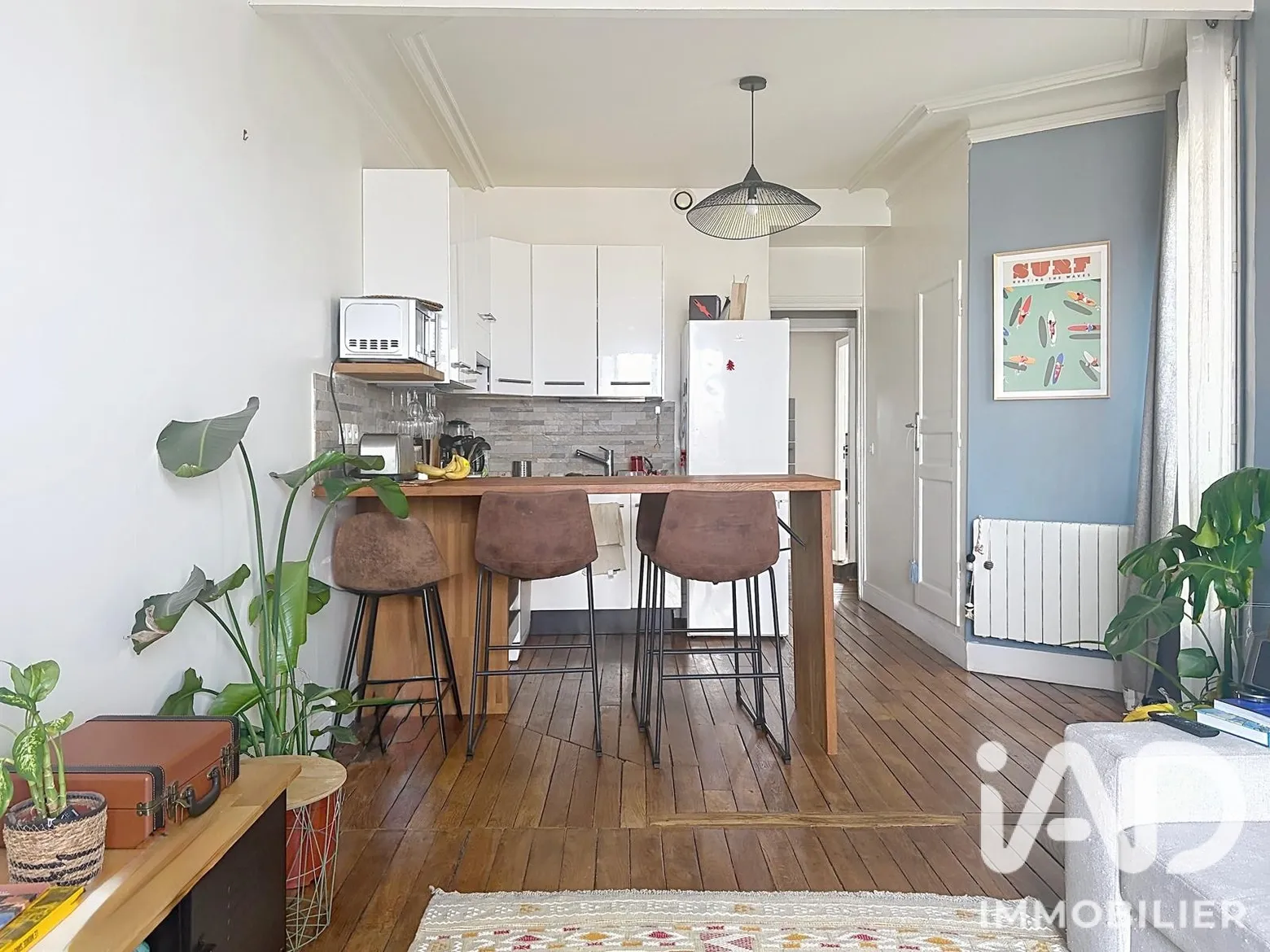 Vente appartement à Bois-Colombes (92270) : appartement 3 pièces 50 m² - 2057241 — 2