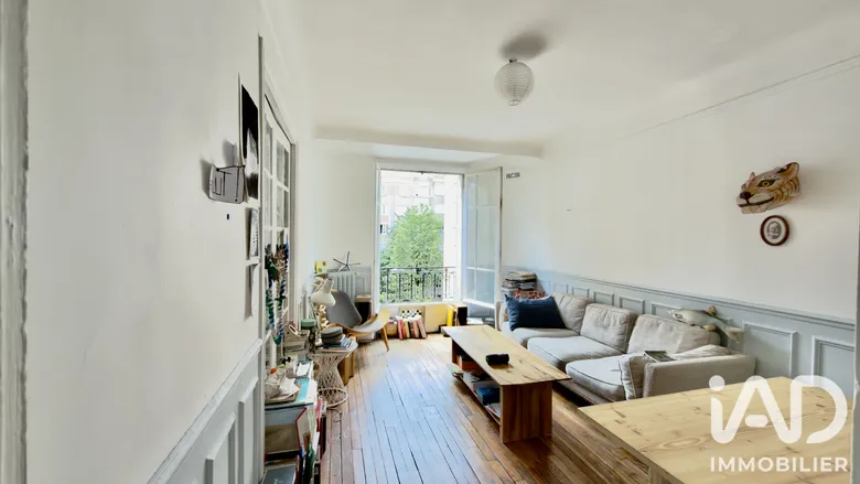 Appartement 3 pièces 57 m² · à Paris · 57 m² · 520 000 €