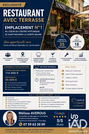 Restaurant à Saint-Maximin-la-Sainte-Baume (83470)