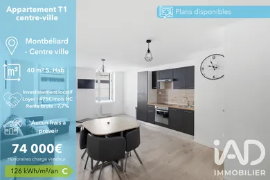 Appartement à Montbéliard (25200)