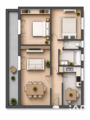 Appartement à Saint-Mandrier-sur-Mer (83430)