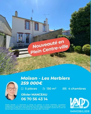 Maison à Les Herbiers (85500)