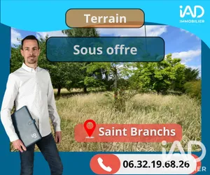 Terrain à bâtir à Saint-Branchs (37320)