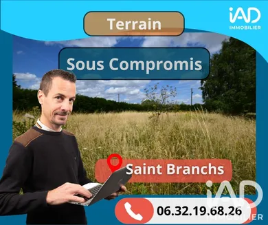 Building plot in Saint-Branchs (37320)