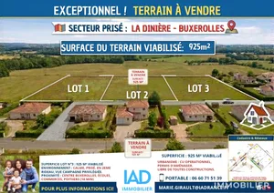 Terrain à Buxerolles (86180)