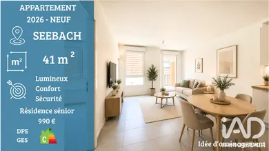 Appartement à Seebach (67160)