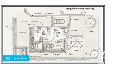 Pavillon à Marcillé-la-Ville (53440)