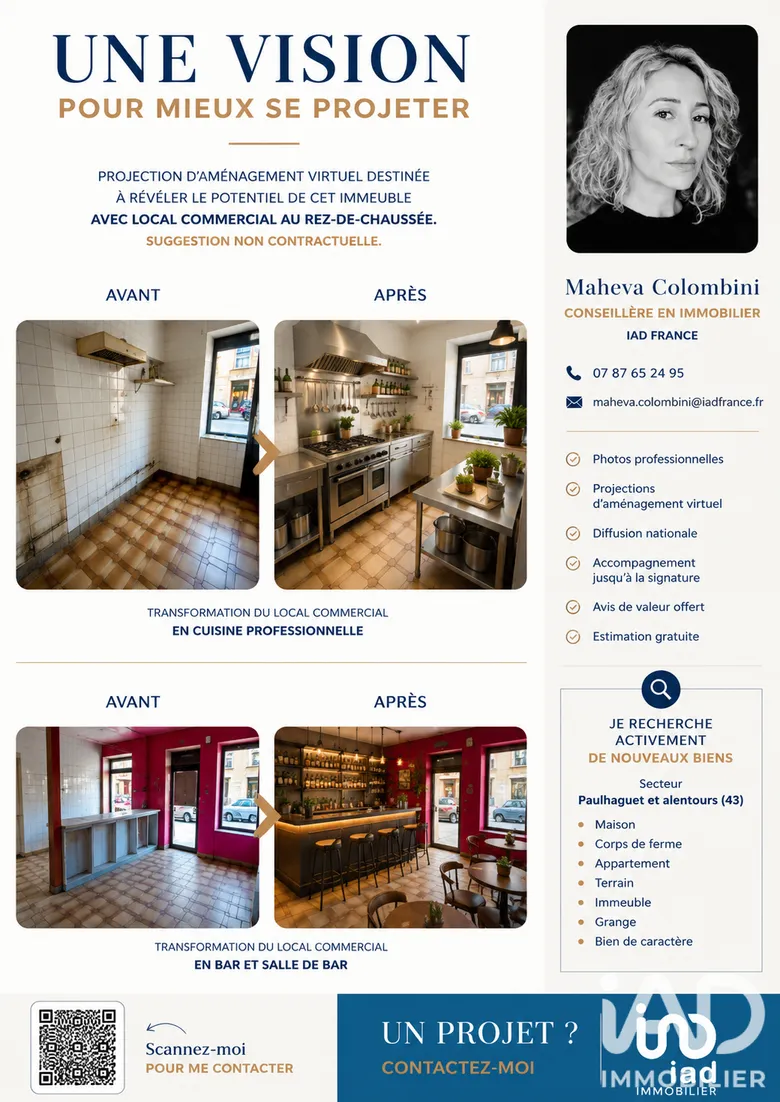 Immeuble 150 m² · à Paulhaguet · 150 m² · 39 950 €