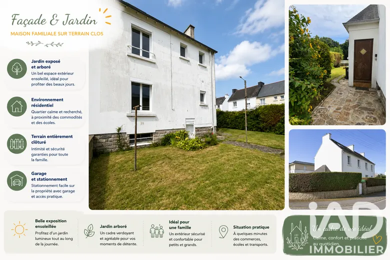 Maison 6 pièces 105 m² · à Concarneau · 105 m² · 197 950 €