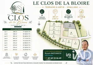 Terrain à bâtir à Challans (85300)