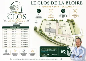 Terrain à Challans (85300)