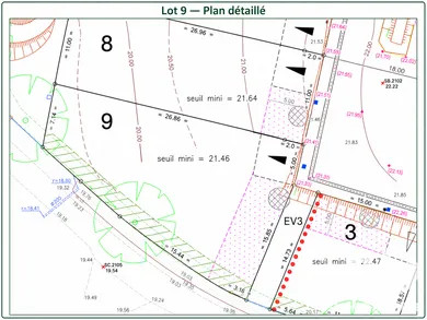 Terrain à bâtir à Challans (85300)