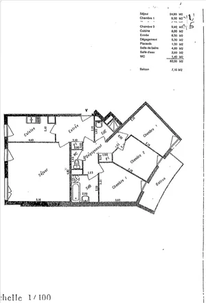 Appartement à Rueil-Malmaison (92500)