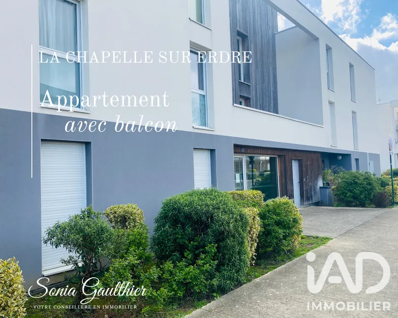 Appartement 2 pièces 44 m² · à La Chapelle-sur-Erdre · 43,6 m² · 159 900 €