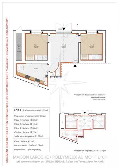 Appartement à Poleymieux-au-Mont-d'Or (69250)