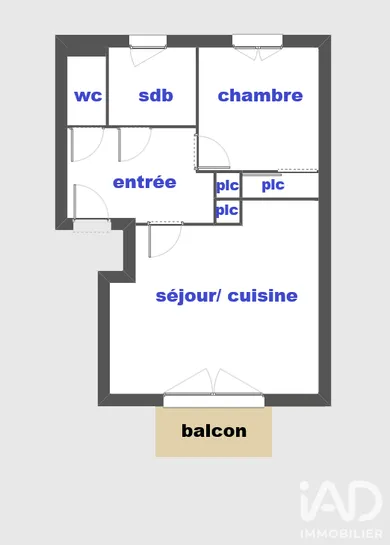Apartment in Saint-Arnoult (14800)
