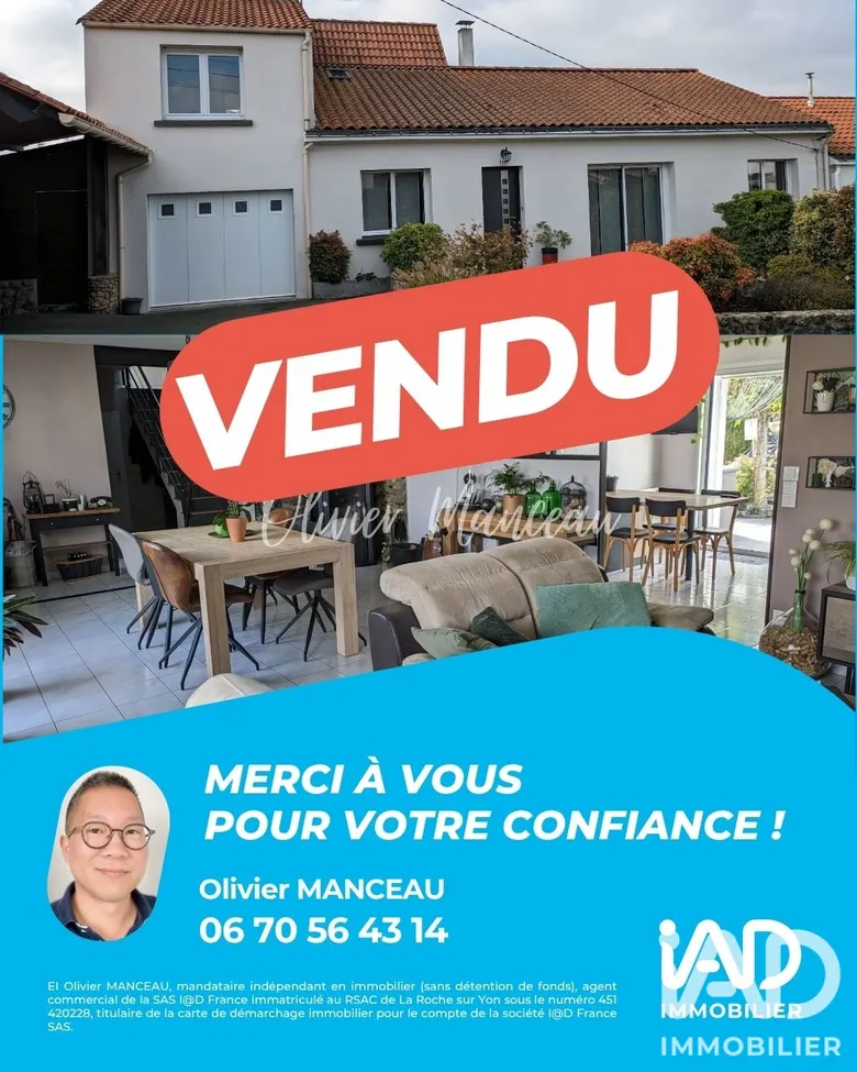 Maison 6 pièces 120 m² · à Les Herbiers · 120 m² · 337 000 €