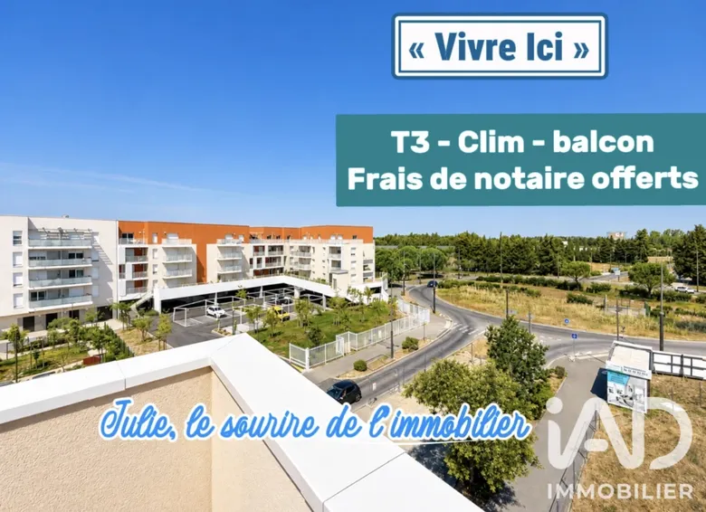 Appartement 3 pièces 64 m² · à Monteux · 63,6 m² · 246 000 €